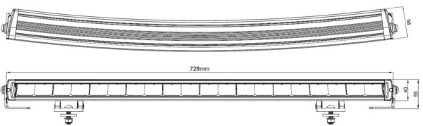 LED-ramp CURVE 30" Curved - BRIGHT - Bild 3