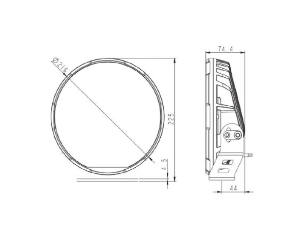 V-Sight RAGE 9" LED-Extraljus - Bild 3