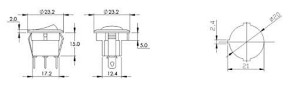 Strömbrytare LED 12V - Bild 3