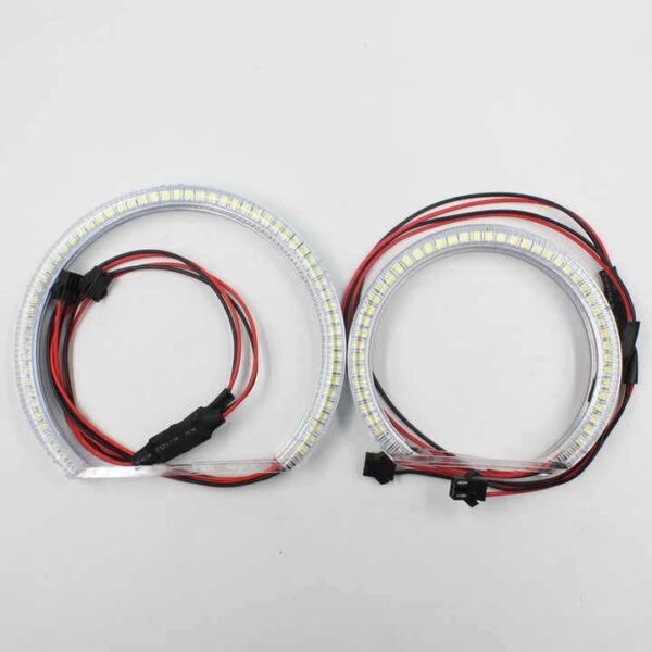 Angel eyes ringar SMD white - Passar BMW E90/E91 (106mm + 131mm) - Bild 4