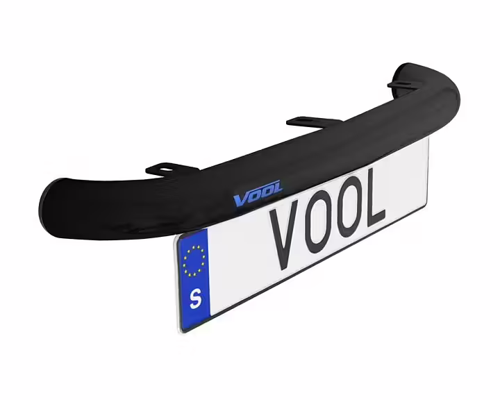 Volvo V50 2004-2012 Voolbar Ljusbåge - Rostfri med fästen för 2 extraljus