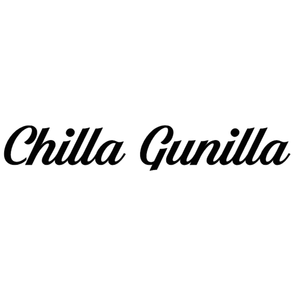 Chilla Gunilla Dekal - 20cm, Guld
