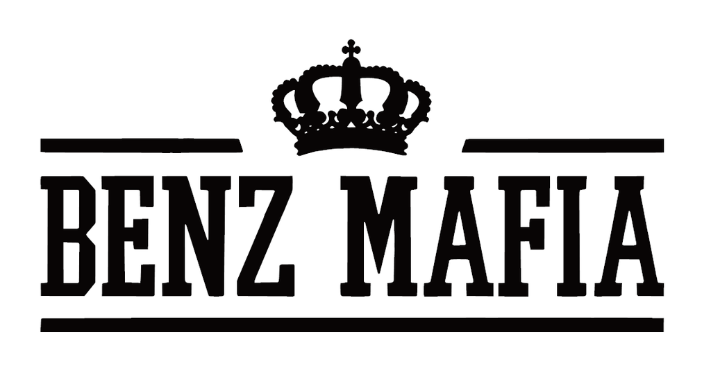 Benz Mafia Dekal - 20cm, Guld