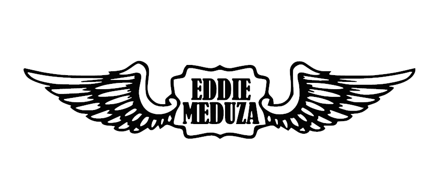 Eddie Meduza vingar Dekal - 60cm, Orange