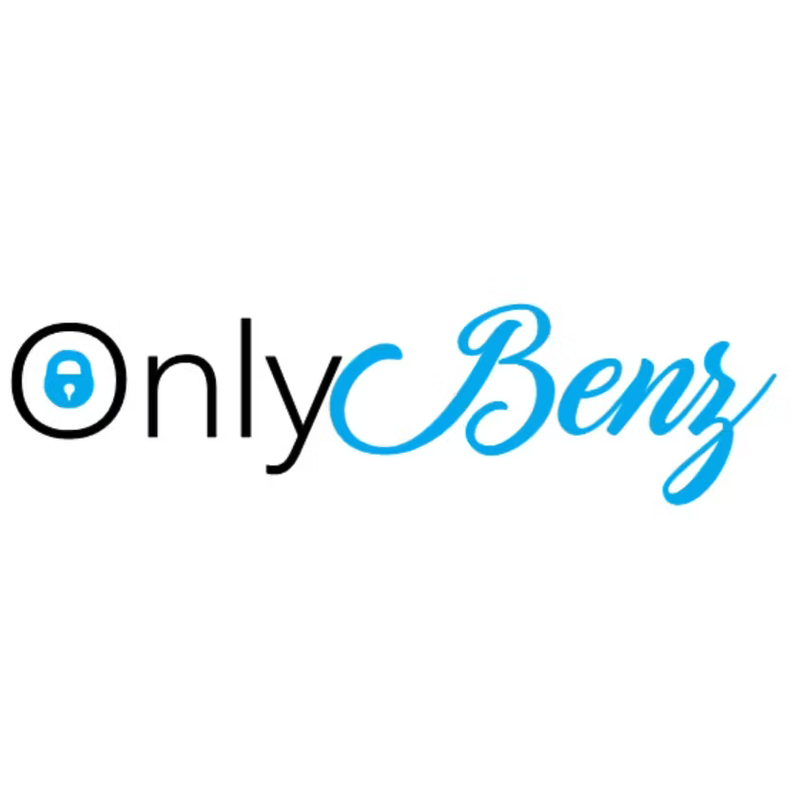 OnlyBenz Dekal - 30cm, Orange