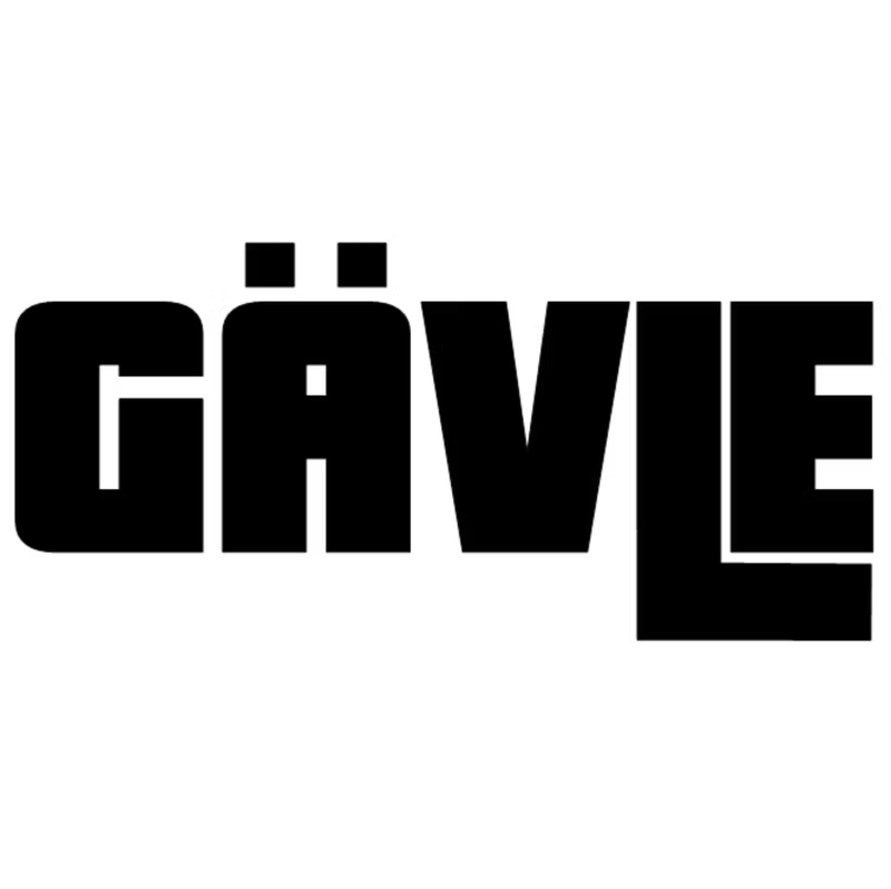 Gävle Dekal - 80cm, Guld