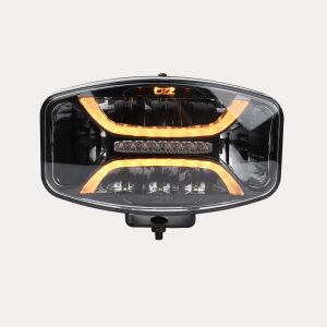 OZZ XO1 P LED Extraljus Ovalt Svart