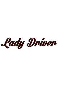 Lady Driver Dekal