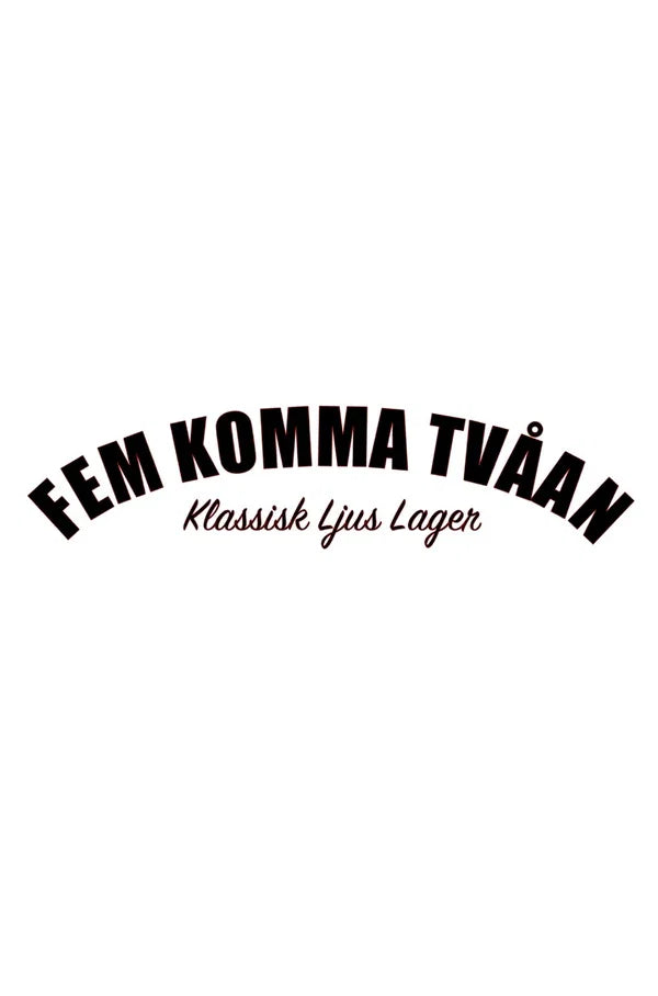 Fem Komma Tvåan Dekal