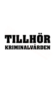 Tillhör Kriminalvården Dekal