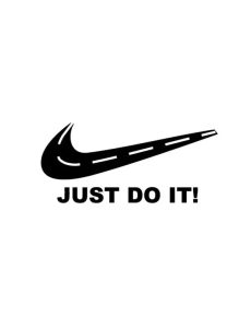 JUST DO IT! Dekal