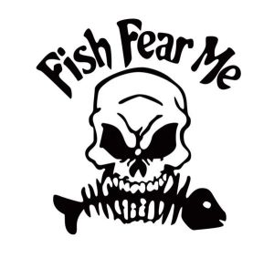 Fish Fear Me Dekal