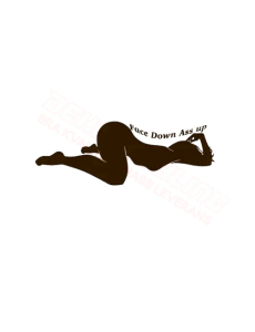 Face Down Ass Up Dekal