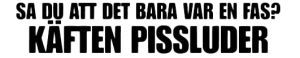 Sa du att det bara var en fas? Dekal