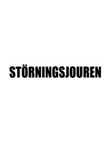 STÖRNINGSJOUREN Dekal