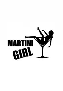 Martini Girl Dekal