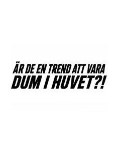 Är de en trend Dekal