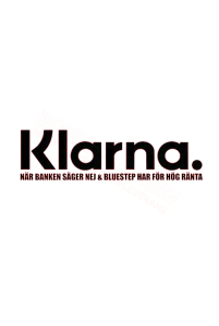 Klarna, när banken säger NEJ Dekal