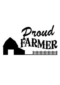 Proud Farmer Dekal