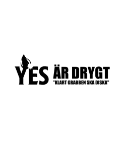 YES är drygt Dekal
