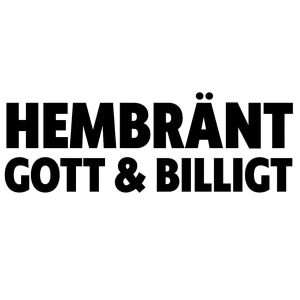 Hembränt Gott & Billigt Dekal