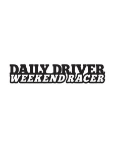 Daily Driver Weekend Racer Dekal