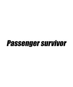 Passenger survivor Dekal