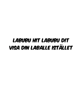 Labubu hit Labubu dit… Dekal