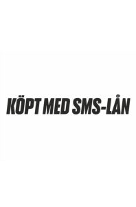 Köpt med SMS-lån Dekal