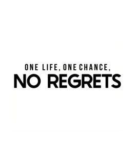 One life, One Chance Dekal
