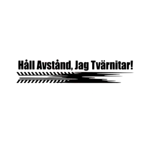 Håll avstånd, Jag tvärnitar Dekal