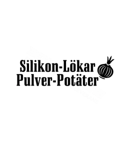 Silikon-Lökar & Pulver-Potäter Dekal